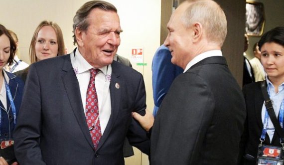 Ish-kancelari Schroeder dhe Putin flasin për pengesat e furnizimeve me gaz