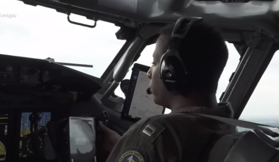 Avionët AWACS të NATO-s mbikëqyrin forcat ruse