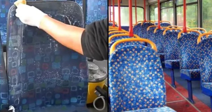 A e dini pse sediljet e autobusit janë të mbuluara me printe shumëngjyrëshe?