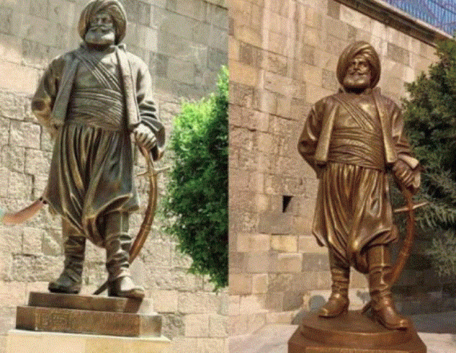 Kjo është statuja e sundimtarit shqiptar Muhamed Ali Pashës që është instaluar në Egjipt