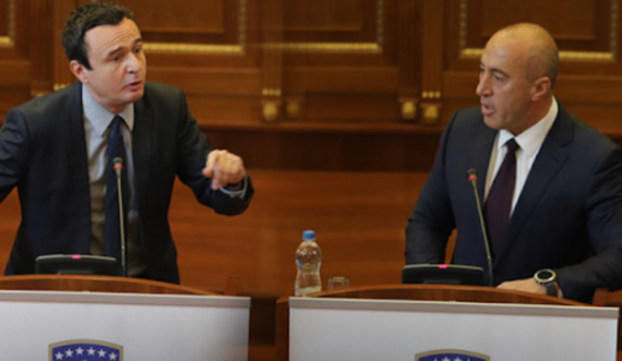 Kurti: Mos më shit moral, e prite Radoiçiqin në zyrë, Haradinaj: Je në tavolinë me Rakiqin