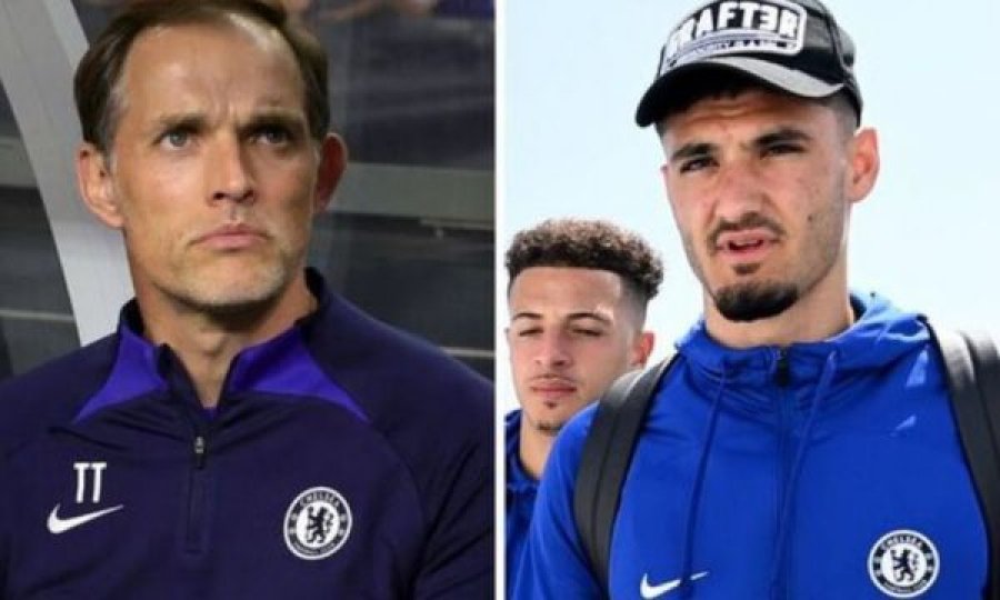 Armando Broja takim me Tuchelin, trajneri i Chelseat e ka marrë një vendim për sulmuesin shqiptar