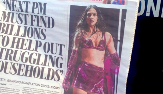 Performanca e Dua Lipës në Sunny Hill zë vend tek ballina e mediave të mëdha britanike