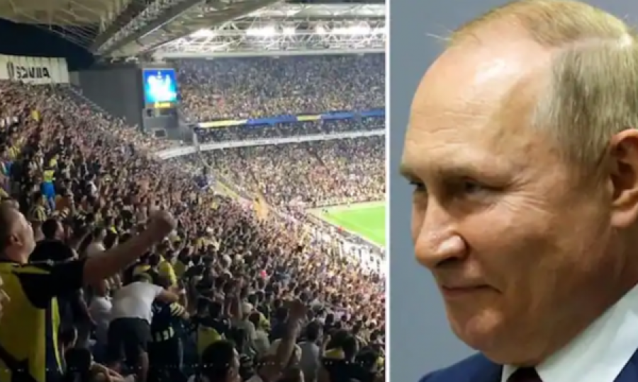 UEFA dënon Fenerbahçen, pasi tifozët turq thirrën emrin e Vladimir Putinit në ndeshjen ndaj Dynamo Kievit