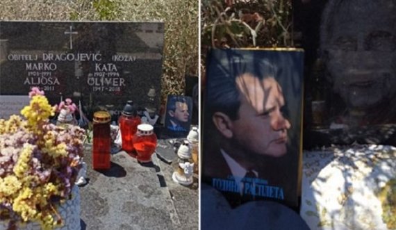 Pasi ia ndaluan hyrjen, Vuçiqi e çon në Kroaci propagandastin e tij, ai e lë një libër të Millosheviqit në varrin e këngëtarit kroat
