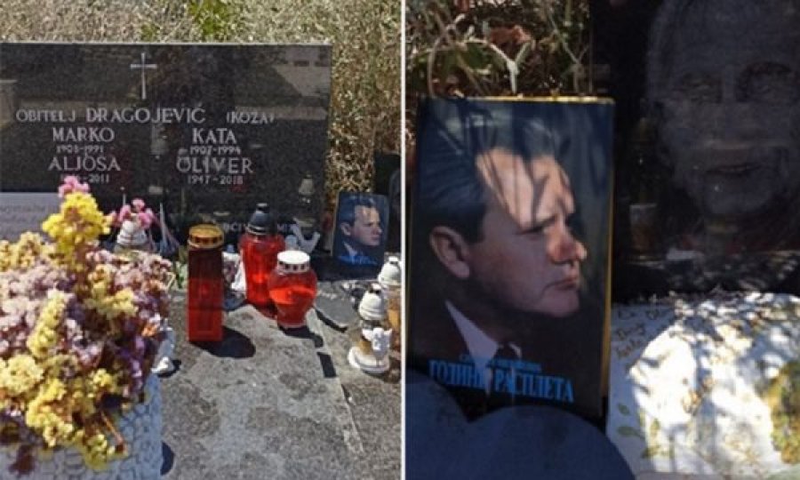 Pasi ia ndaluan hyrjen, Vuçiqi e çon në Kroaci propagandastin e tij, ai e lë një libër të Millosheviqit në varrin e këngëtarit kroat
