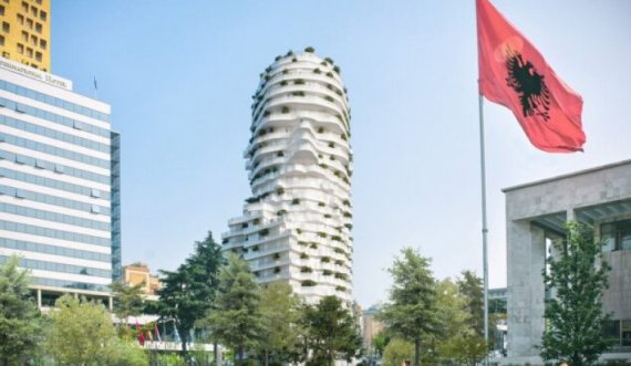 E pazakontë, po ndërtohet një pallat në formën e kokës së Skënderbeut