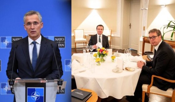 Ndërhyrja e NATO-s para takimit në Bruksel, Stoltenberg i takon sot Kurtin dhe Vuçiqin