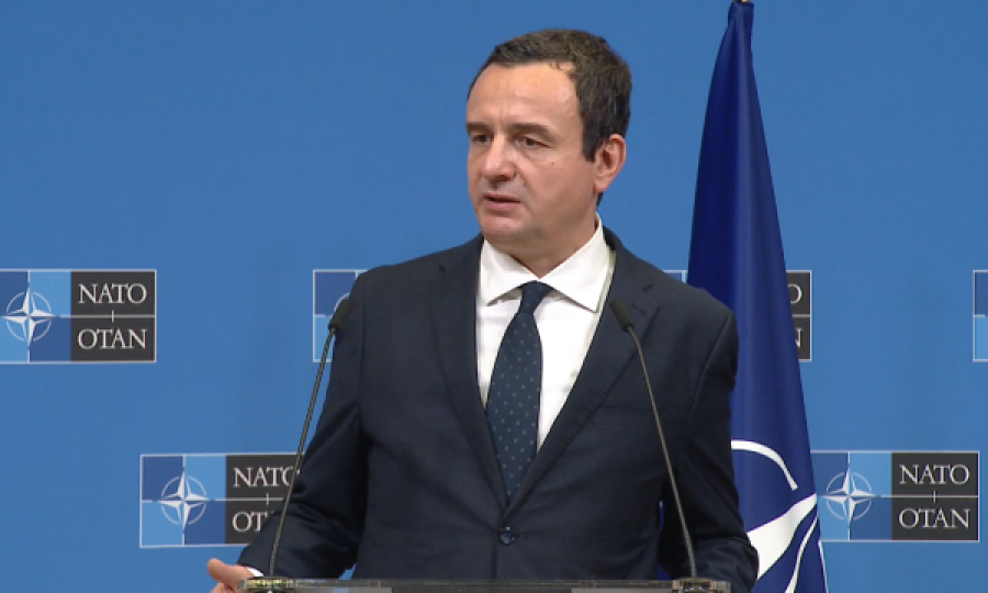 Kurti: Qëllimi ynë është i qartë, anëtarësimi në NATO