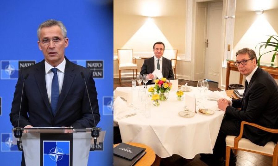 Ndërhyrja e NATO-s para takimit në Bruksel, Stoltenberg i takon sot Kurtin dhe Vuçiqin