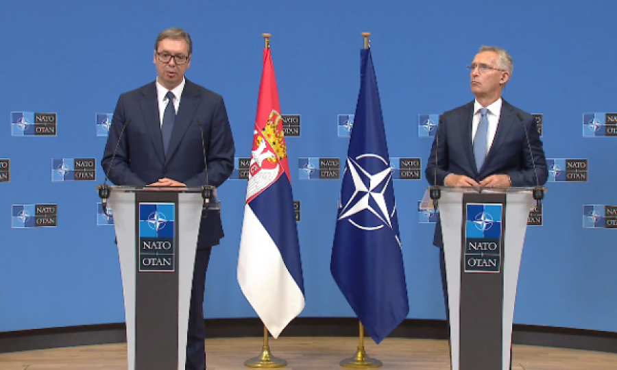 Stoltenberg: Serbia është e përgatitur që të mbajë përgjegjës autorët që shkaktuan dhunë së fundi në Kosovë