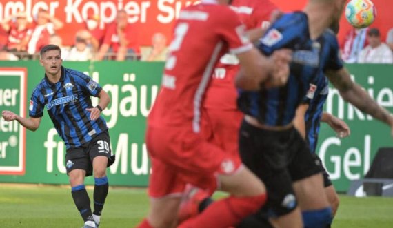Florent Muslija shënon gol në fitoren e thellë të Paderbornit