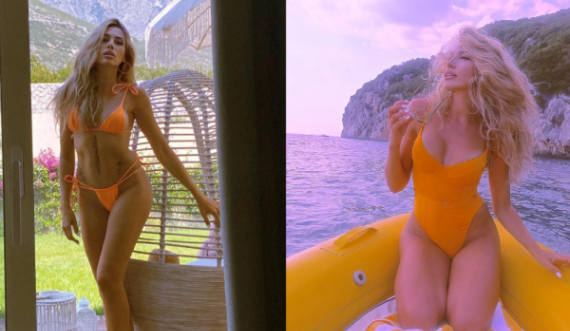 Koha nuk “ecën” për Ledina Çelon, tregon trupin perfekt me bikini