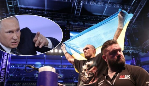 Usyk nuk zgjedh fjalë për ta ulur Putinin