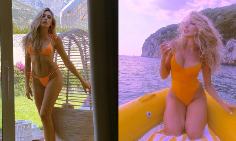 Koha nuk “ecën” për Ledina Çelon, tregon trupin perfekt me bikini