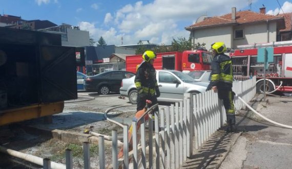 Lokalizohet zjarri që shpërtheu nga gjeneratori në Ministrinë e Infrastrukturës