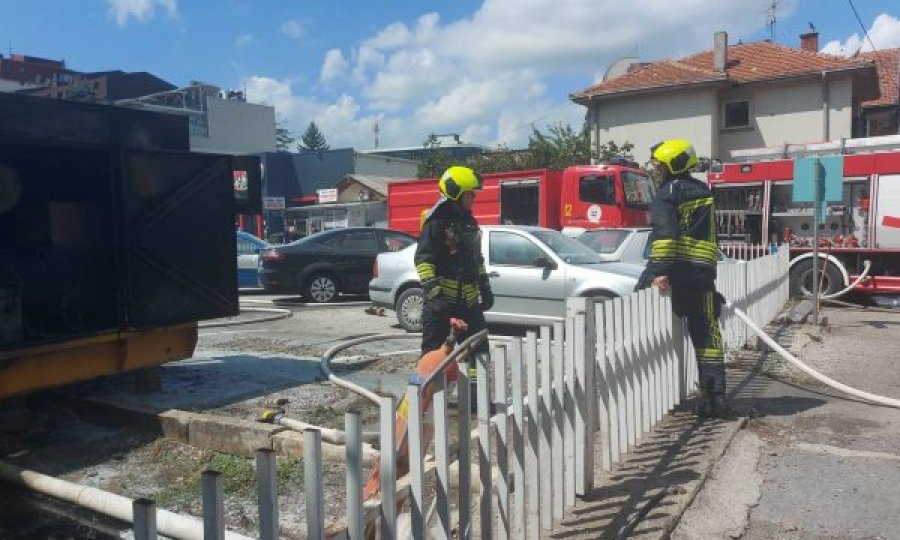 Lokalizohet zjarri që shpërtheu nga gjeneratori në Ministrinë e Infrastrukturës
