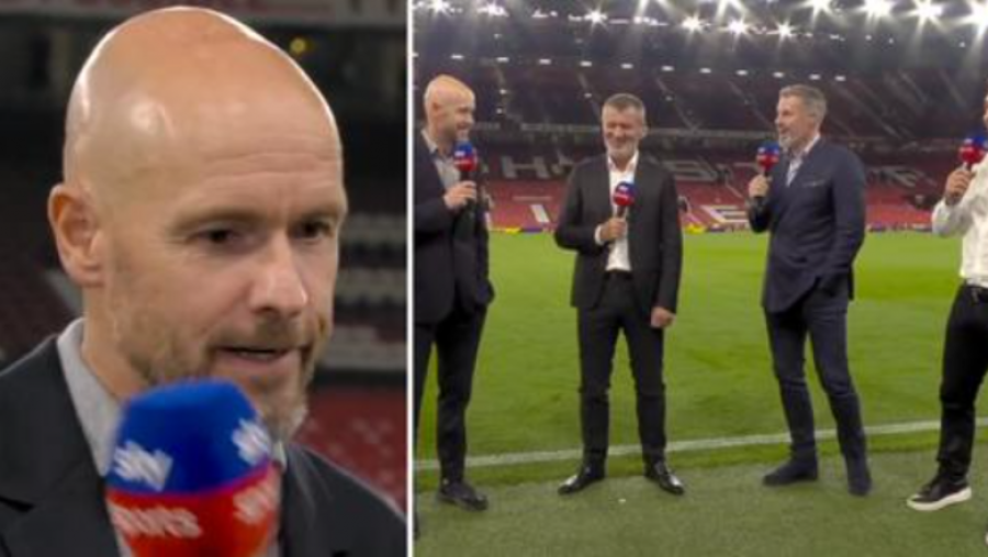 Ten Hag mezi përmbahet me deklarata, pas triumfit në derbin me Liverpoolin