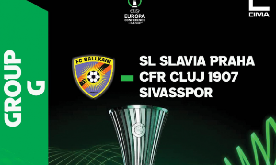 Mësohet orari i ndeshjeve të Ballkanit në Ligën e Konferencës, kampioni e zhvillon ndeshjen e parë në Kosovë