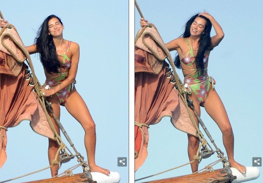 Dua Lipa fotografohet nga paparacët duke treguar linjat e përsosura trupore gjatë pushimeve në Ibiza