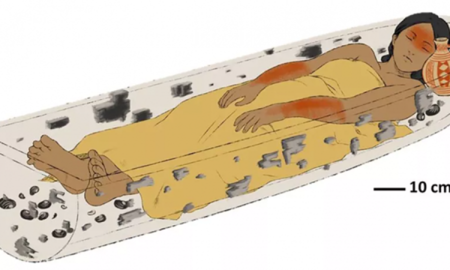 Drejt “destinacionit të shpirtrave”, zbulohen eshtrat e një gruaje që u varros në kanoe 1000 vite më parë