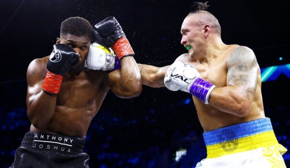 Nga kampi i Usyk thonë se Joshua nuk ishte asnjëherë në gjendje ta lëndonte ukrainasin