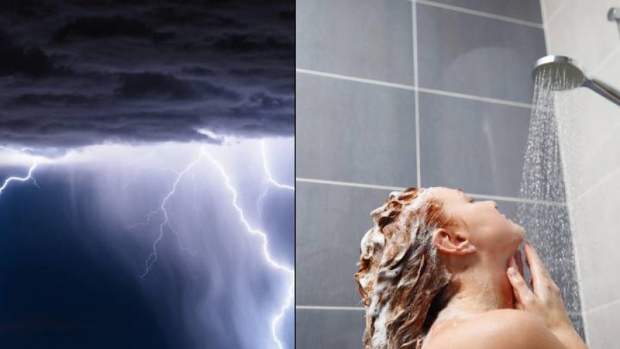 Ekspertët e thonë qartë: Ja pse duhet ta shmangni dushin gjatë stuhive me rrufe!