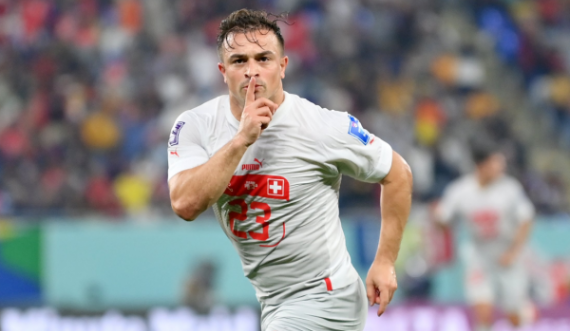 Përfundon pjesa e parë e ndeshjes Zvicër-Serbi, mediat në serbi e fajësojnë Shaqirin për festën pas golit