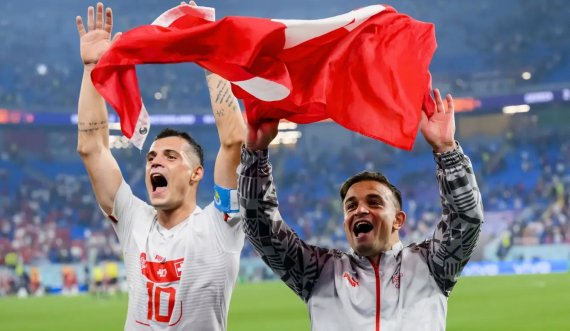 'Blick' rendit më të mirët në histori të Zvicrës: Shaqiri i dyti, Xhaka i katërti