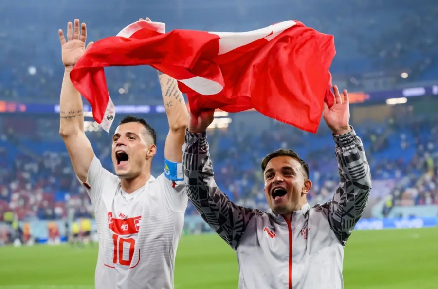 'Blick' rendit më të mirët në histori të Zvicrës: Shaqiri i dyti, Xhaka i katërti