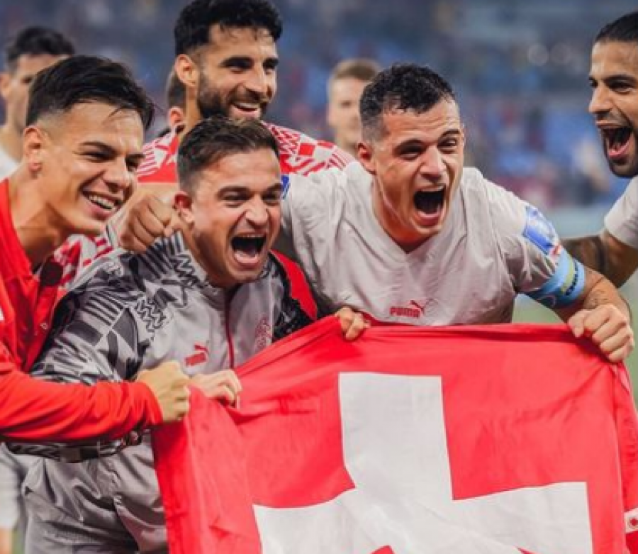 Shqiptarët në Gjermani festojnë me tupana pas fitores së Zvicrës ndaj Serbisë