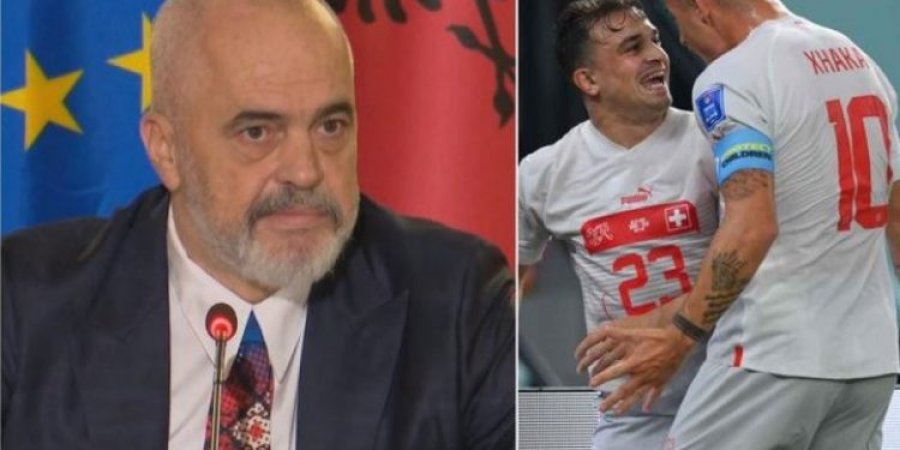 Pse heshti Edi Rama për Xhakën dhe Shaqirin në ndeshjen me Serbinë?