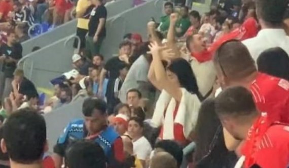 Bëri shqiponjën në stadium gjatë ndeshjes Zvicër-Serbi, Tifozja: Isha në mes të tifozëve serbë, kishte tension