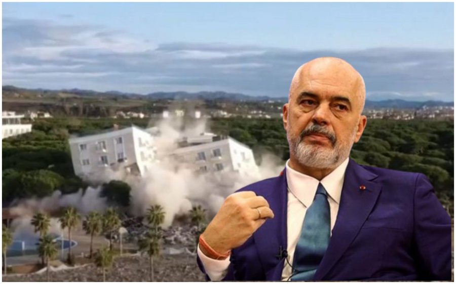 “Tmerr. Ai po vendos mina. Nuk e di ç’mund të presim nga Edi Rama”/ Shkatërrimi i “Prestige Resort” me 70 kg eksploziv, qytetarët të indinjuar: Do tërhiqet zvarrë më keq se Enver Hoxha