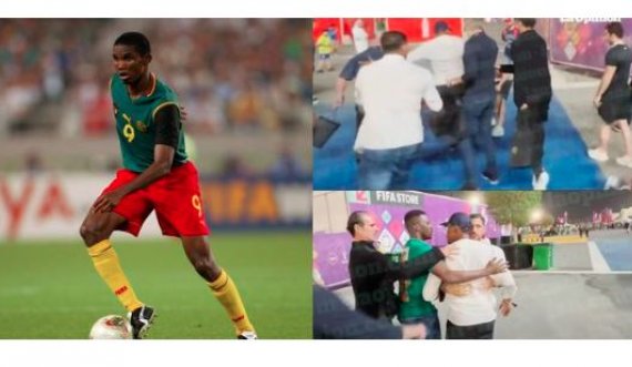 Kryetari i Federatës së Futbollit të Kamerunit kapet në veprime të dhunshme