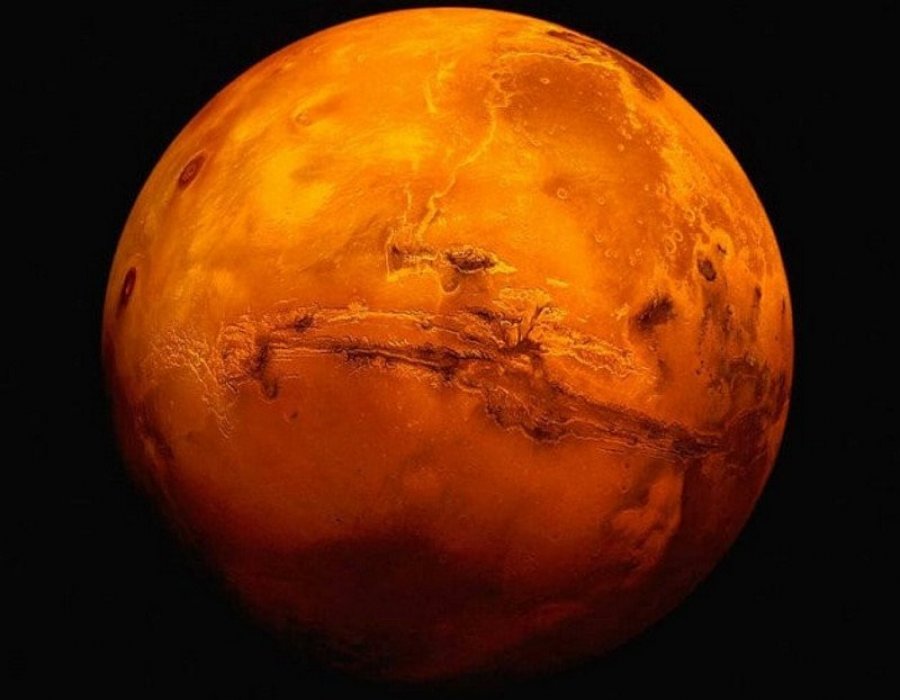 Zbulohet në Mars një zonë e madhe vullkanike