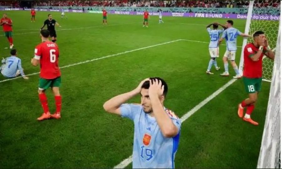 Maroku e eliminon Spanjën pas penalltive
