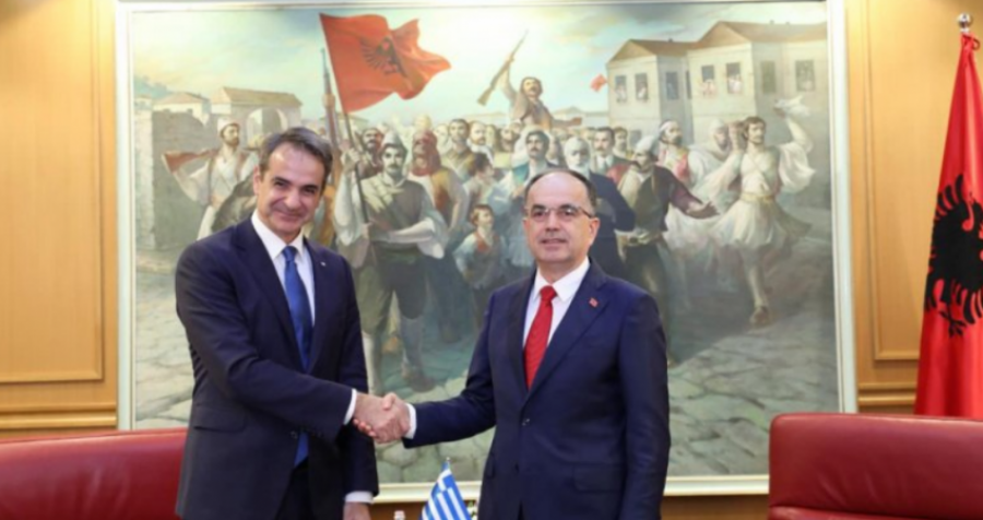 Presidenti i Shqipërisë ia kërkon njohjen e Kosovës kryeministrit grek