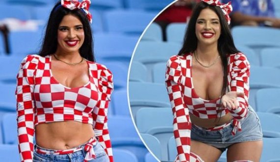 I ka thyer rregullat e Sheriatit, tifozja atraktive kroate Ivana Knoll rrezikon të paditet nga autoritetet e Katarit!