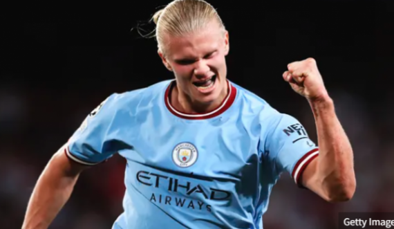 Haaland ia siguron Man Cityt një fitore 