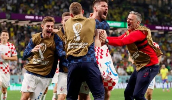 Kroacia në gjysmëfinale, eliminon favoritin kryesor Brazilin