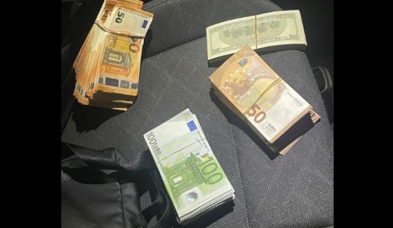 Arrestohen dy të dyshuar në Ferizaj, 53 mijë euro dhe 10 mijë dollarë të falsifikuara tentuan t’i vënë në qarkullim