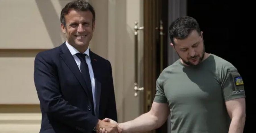 Zelensky diskuton 'funksionimin e korridorit të grurit' me homologun e tij francez Macron