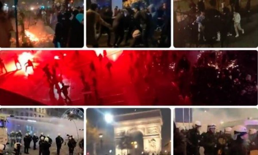 Festa e çmendur e tifozëve francez për kalimin në finale kthehet në tragjedi, një i vdekur dhe qindra të arrestuar gjithandej  Francës