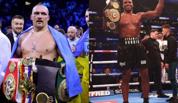 Oleksandr Usyk ndeshet me Daniel Dubois,  nëse dështon marrëveshja me Tyson Furyn 