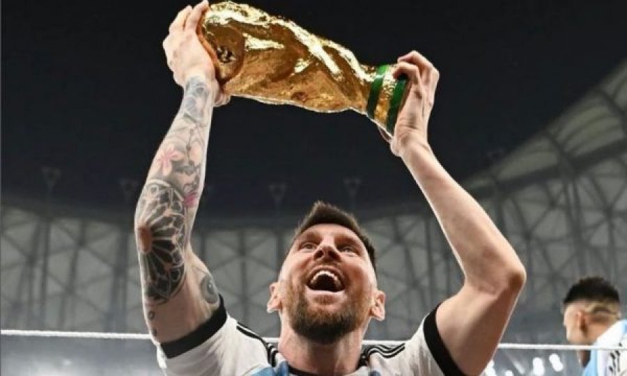 Finalja e Katarit në rrjetet sociale: Fotoja e Messit bëhet më e pëlqyera në histori të Instagramit
