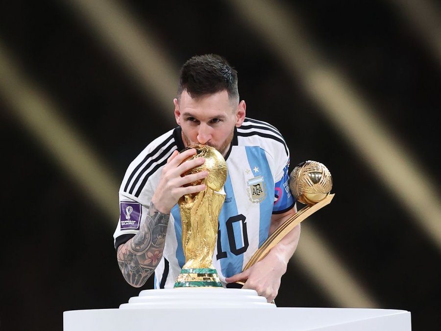 Ja ku do ta shfaq Messi trofeun e Kupës së Botës