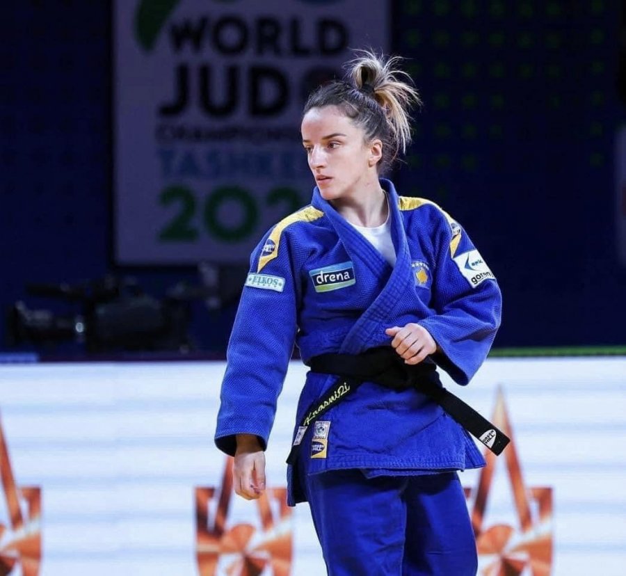 Distria Krasniqi kalon në finale të Mastersit në Jerusalem, do të luftojë për medaljen e artën