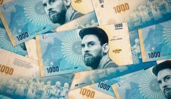 Fytyra e Messit, në kartëmonedhat argjentinase