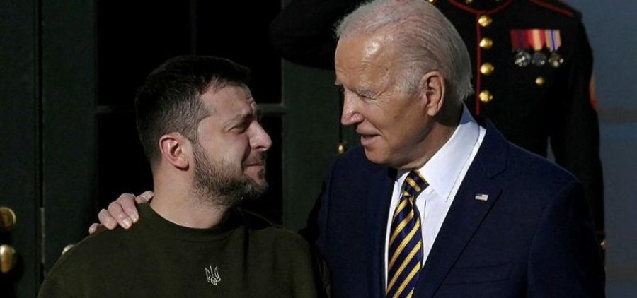 Biden e fton Zelenskyyn  në Shtëpinë e Bardhë